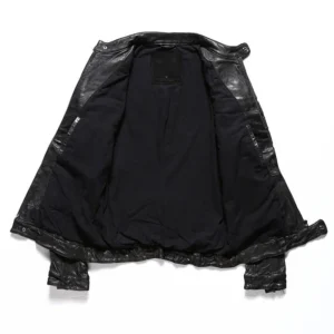 Motorcycle Men Leather Jacket