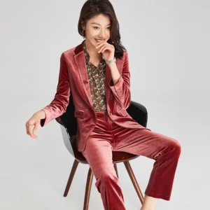 Office Velvet Suits